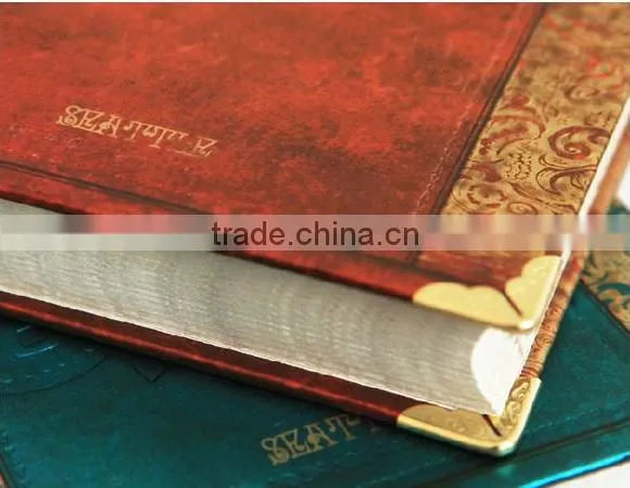 Wholesale In Stock Leather Notebook Cover Hard Cover Notebook