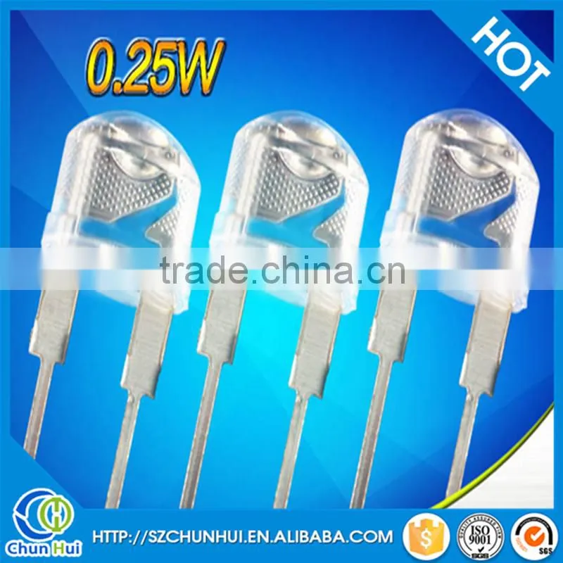 red green white yellow blue straw hat led 8mm
