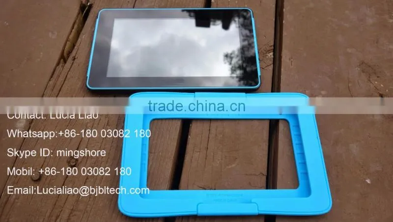 Kid proof rugged tablet silicone case for 8 tablet case for samsung galaxy tab 3.8.0