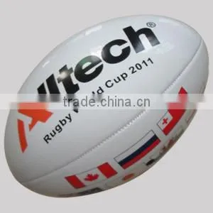 cheap price PU custom rugby ball