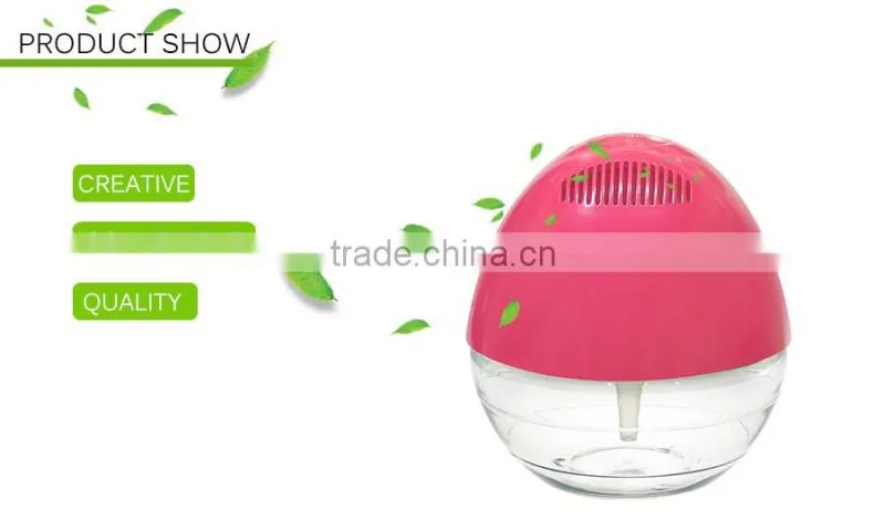 KS-02 eletrical water air purifier aroma diffuser with colorful LED lights and anion generator