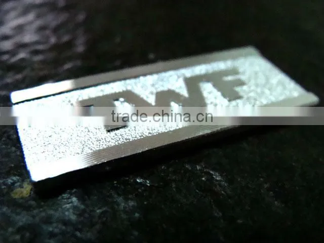 High quality custom self adhesive metal nameplates