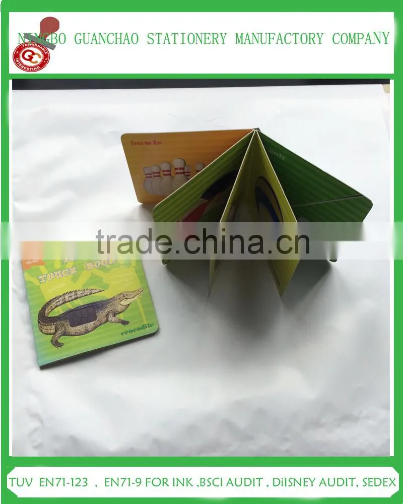 texture touch book / Printing Child Book