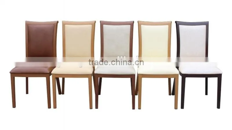 New style hotel furniture stackable imitation wood banquet chair