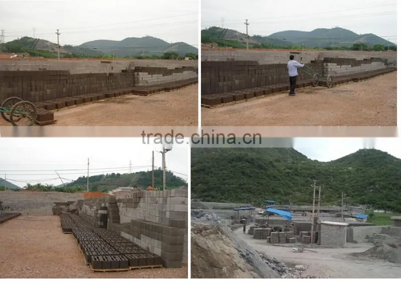 QTJ4-60 manual no-baking precast block machine