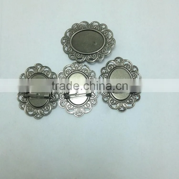 Electroplating golden badge Badge brooch pin custom metal metal alloy manufacturer