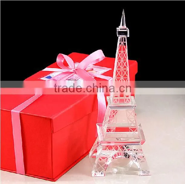 2016 Graceful and fabulous heart shape crystal flower for gifts or decorations