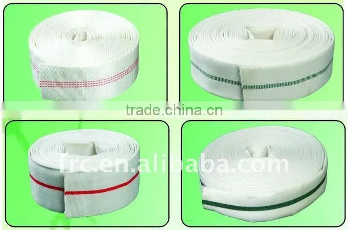 Sythetic rubber lined fire hose