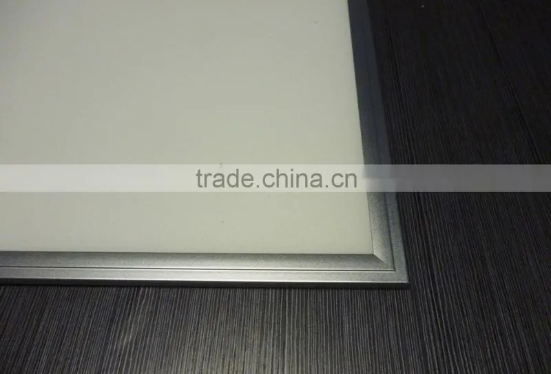 US Market Hot Selling DLC 4.0 110LM/W Anodized Silver Frame 5 Years' Warranty Indoor Lighting Flat LED Panel 2'x2' 40W