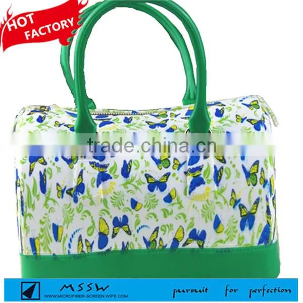 High quality custom logo printed microfiber 3D glasses cleaning cloth
