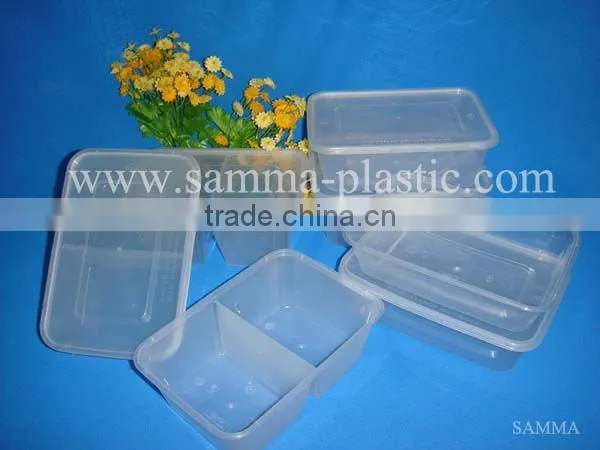 Injection Plastic Fast Food Container