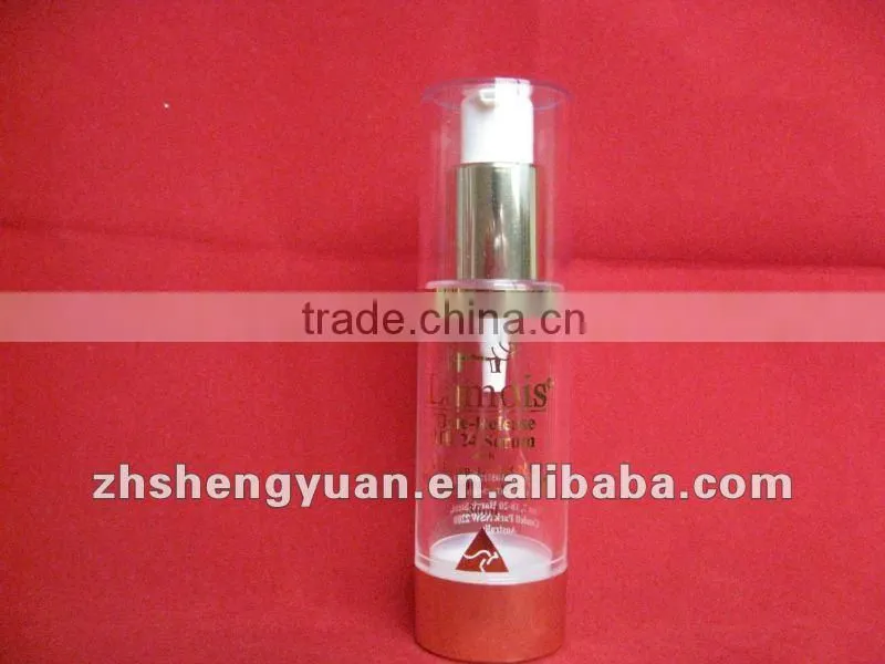 D5 30/50ML airless lotion bottle with drop pump