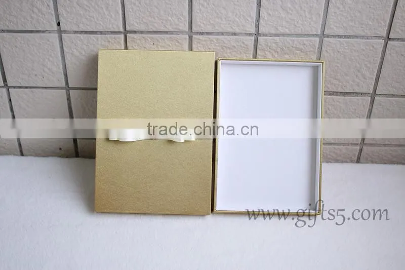 Beautiful gold Wedding Invitation Favour Gift Boxes For Best Chocolate Packaging