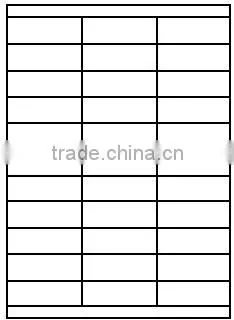 Self Adhesive White Address Label 70x25mm