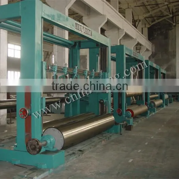 Paper making machine paper rewinder