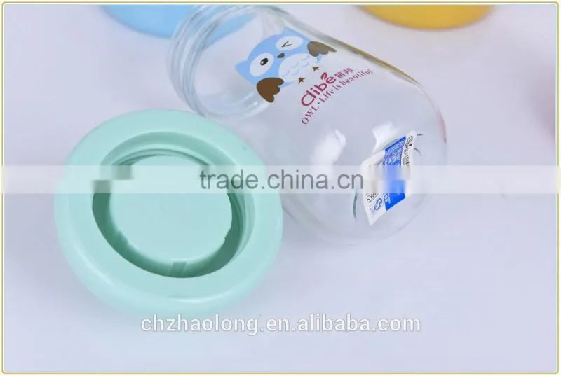 2016 food grade material New design kids drinking water bottles