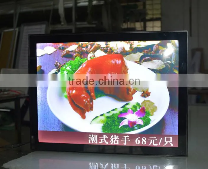 hot sale custom decorate advertising led light box