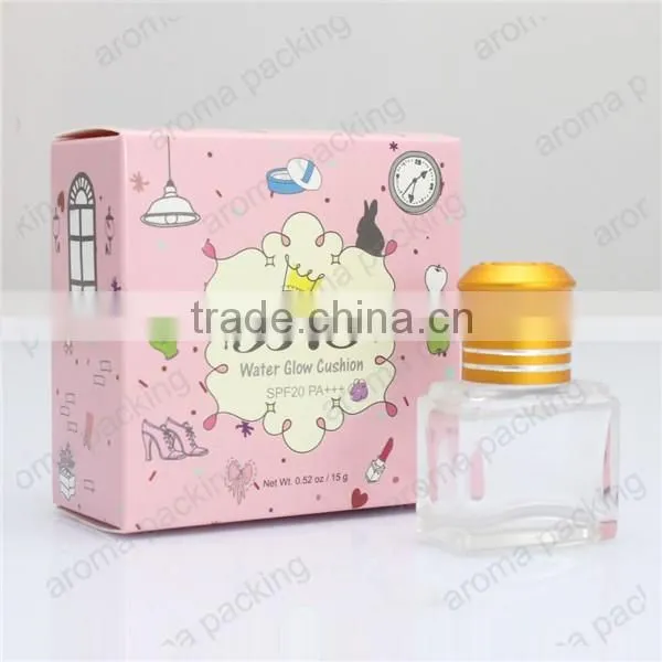 high quality cardboard round shape cosmetic gift set packing box with customer logo