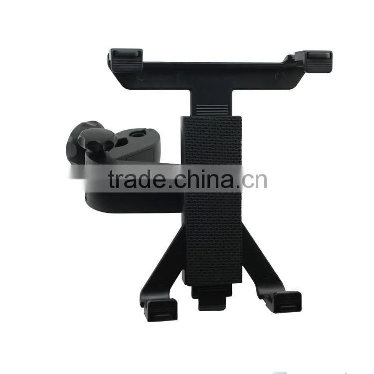 New design tablet pc holder. tablet pc /pad/PDA cradles new clip design for 8-12 inch backrest holder stand
