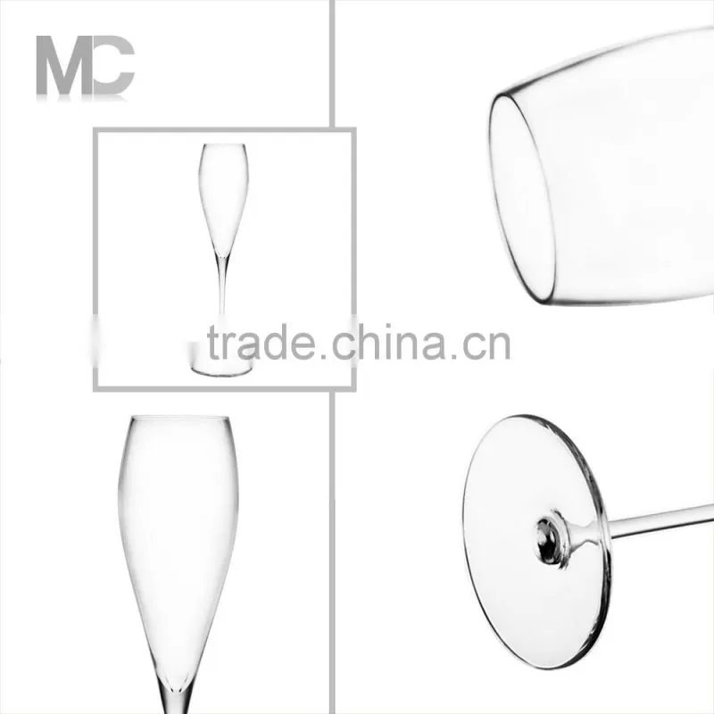 Wholesale Handmade Home Decoration Fancy Crystal Champagne glass flute