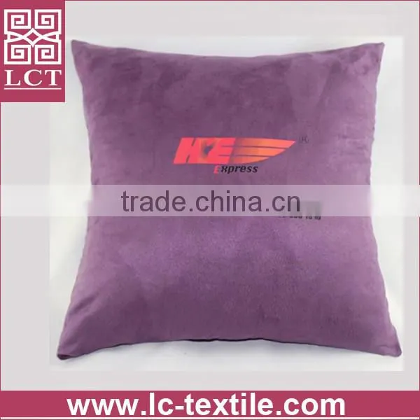 wholesale customized design logo imprint small body cushion with invisible zipper(LCTP0087)