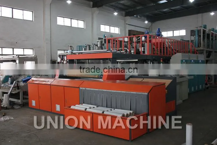Single side sticky plastic protect film making machine for door / ceramic tile