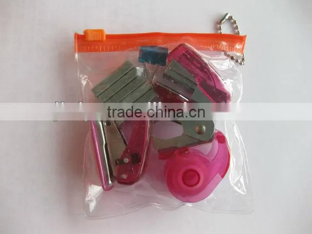 hot school stationery Stapler set