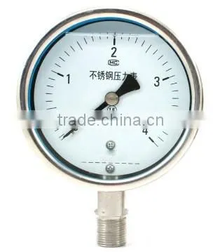 Y-60B-FZ Corrosion proof pressure gauge