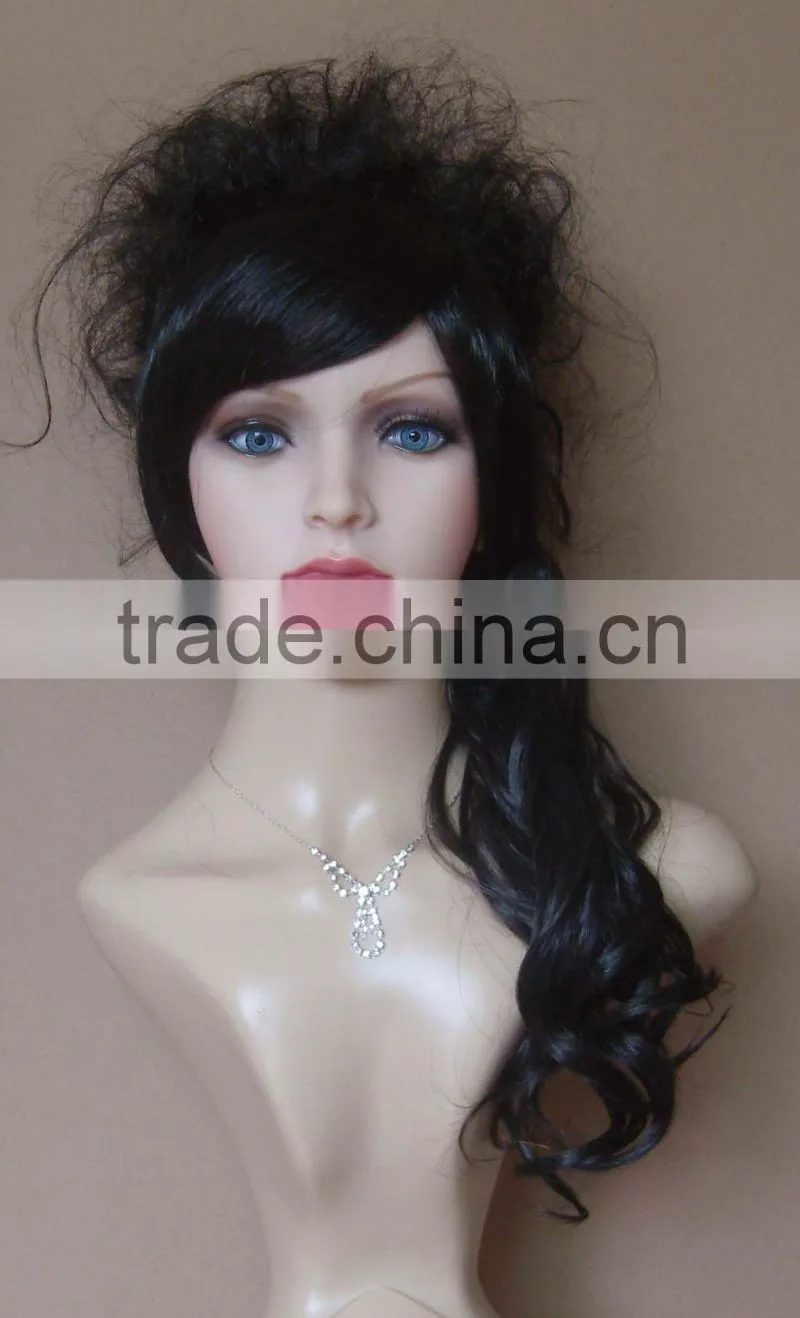 2015 fashion cheap hair mannequin head