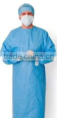 non-woven medical isolation gown