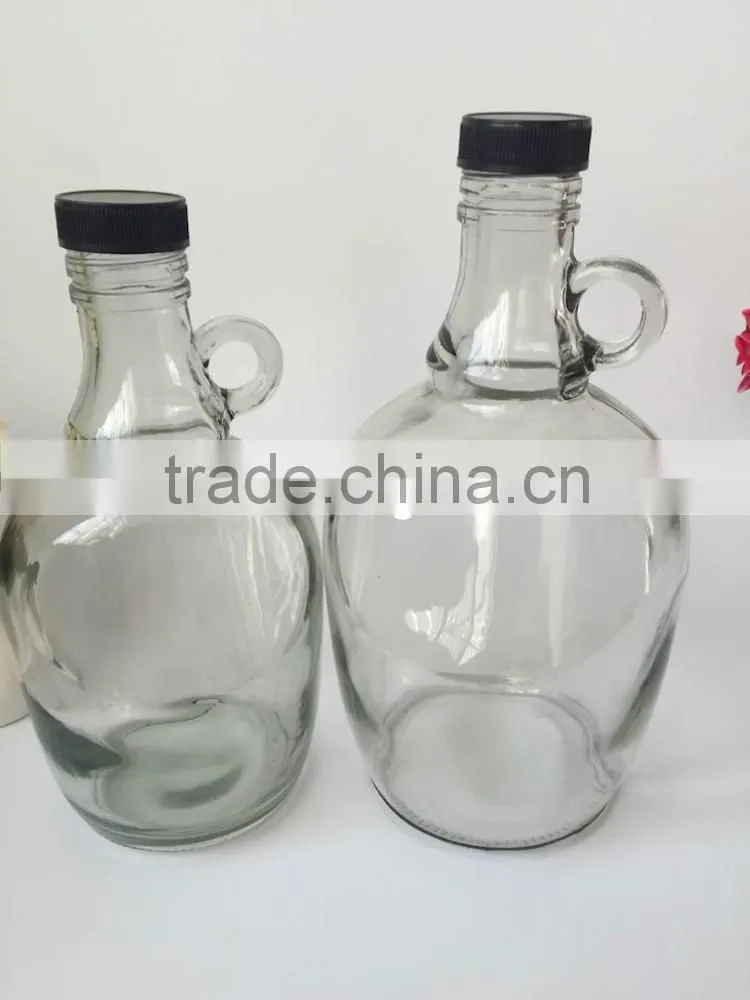 500ml amber beer growler with swing top