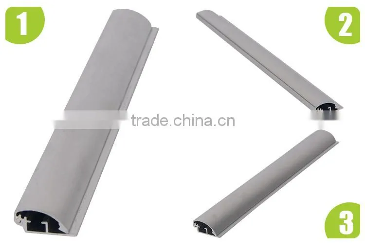 Anodized Industry aluminium profiles for poster holder