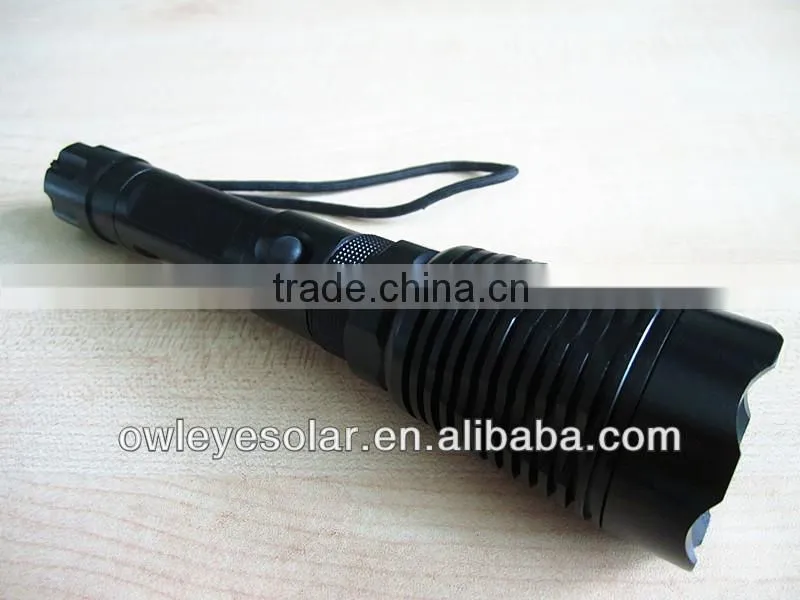 led torch/rechargeable LED flashlight/professional