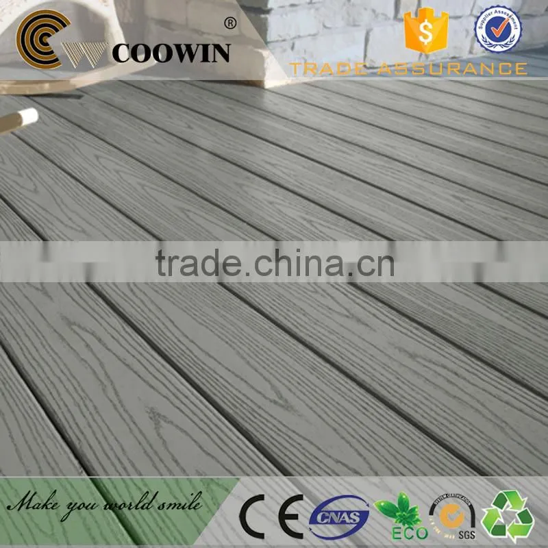 Decorative grey solid artificial indoors interior outdoor wooden flooring