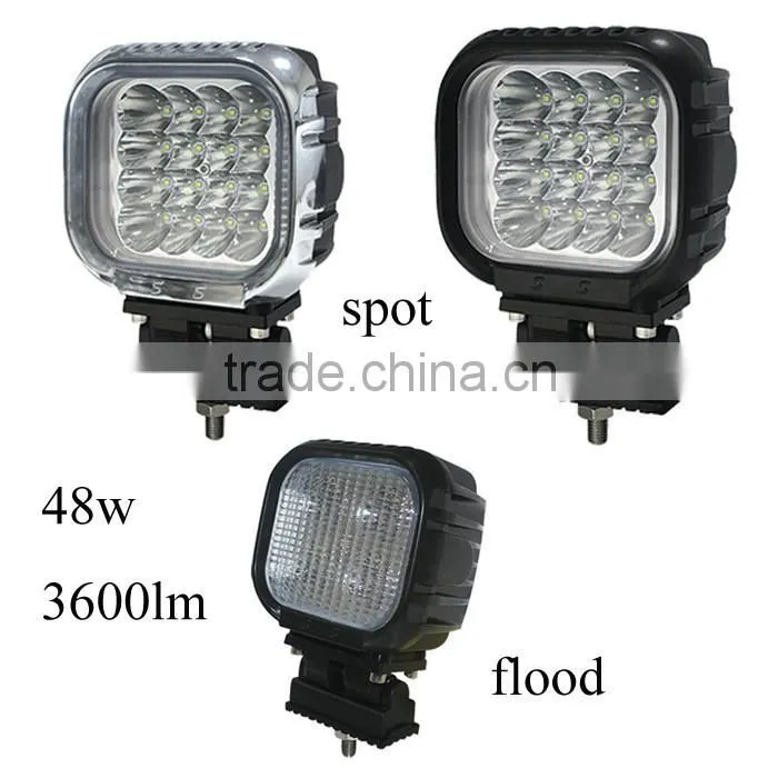 48W 9-40V Cree LED Work Light for Truck/led used emergency light bars
