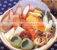 Instant seaweed tea of the part of the root of the kombu