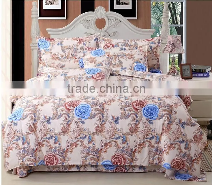 High sales fabric 100% polyester fabric soft printing home textile fabric from china