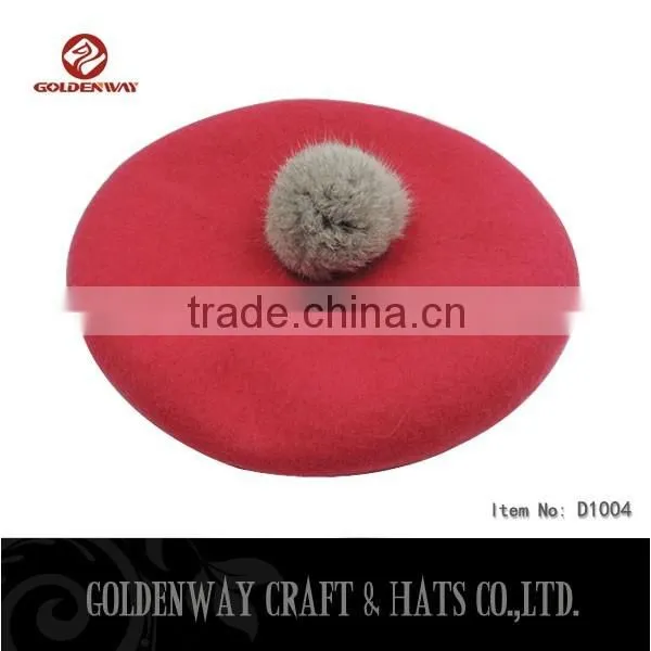Pretty beret cap winter hats for sale