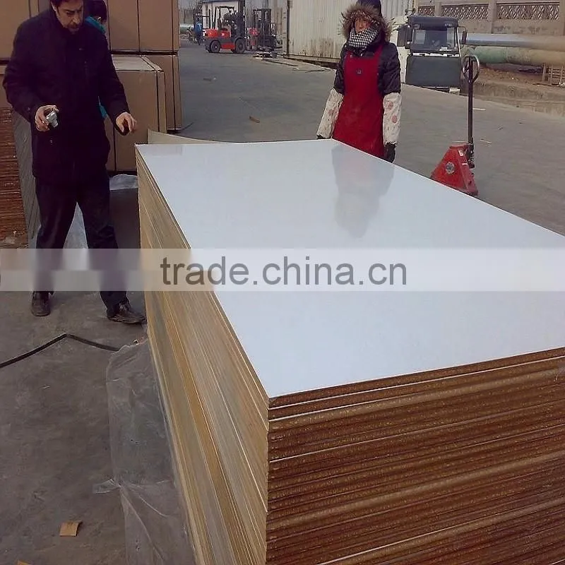 Trade assurance 18mm Plain MDF Board price for furniture