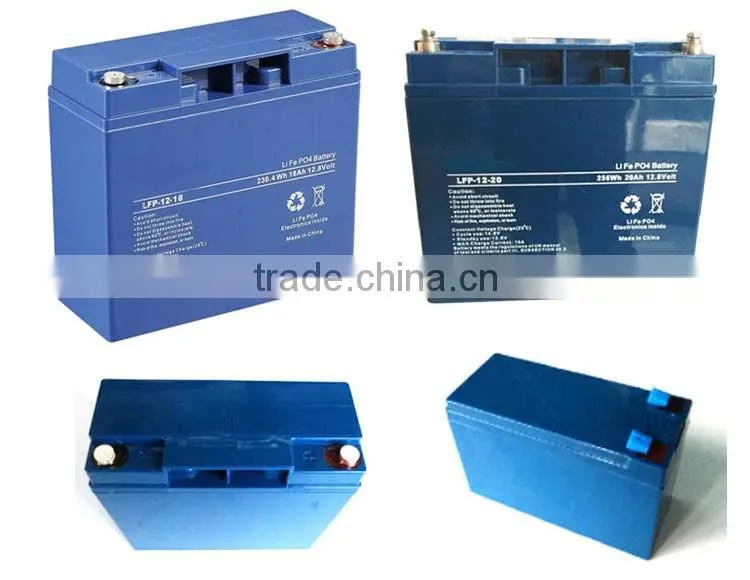 lithium ion battery lifepo4 12v 100ah deep cycle battery