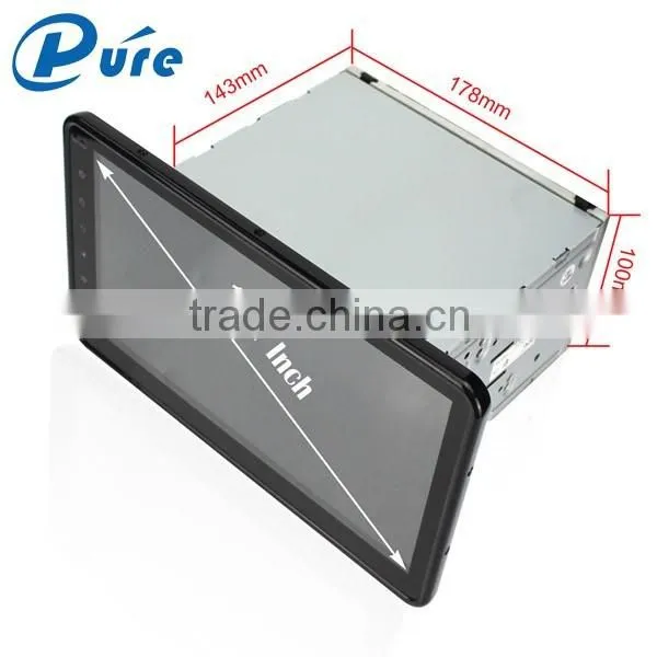 2 Din Car DVD Multi-touch Screen 10.1 Inch 2 Din Car DVD Portable DVD Player