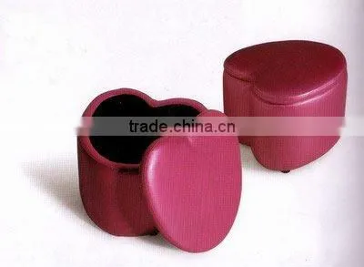 functional heart storage stool