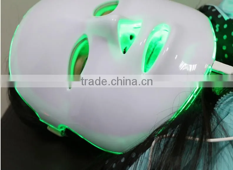 Newest 7 Colors Skin Beauty Led Photon Light Therapy Pdt Face Mask