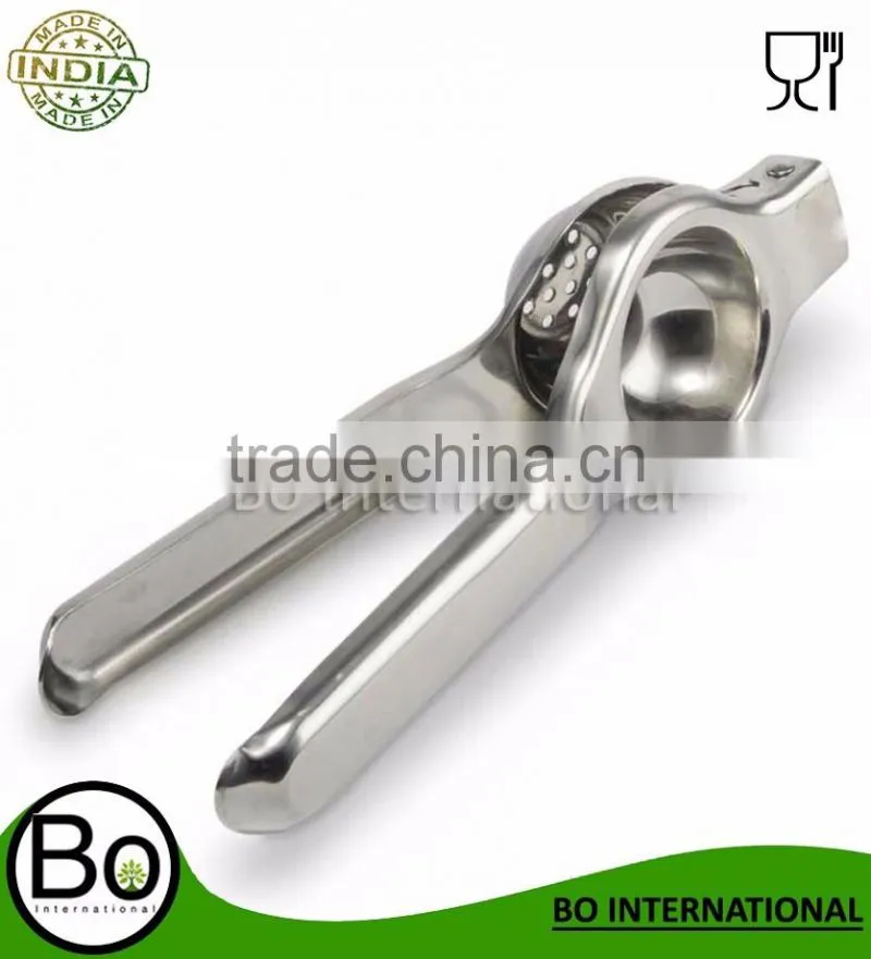 FDA stainless steel 18/8 metal manual lemon juicer