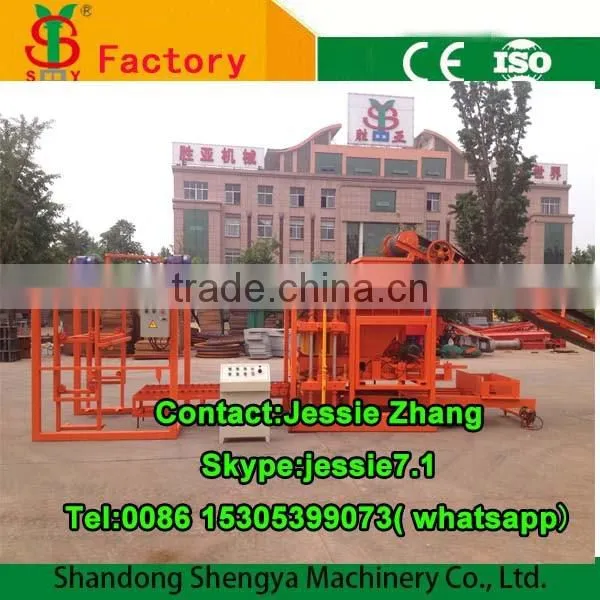 QTJ4-26C automatic block machine China manufacuture hollow block machine head factory best selling price