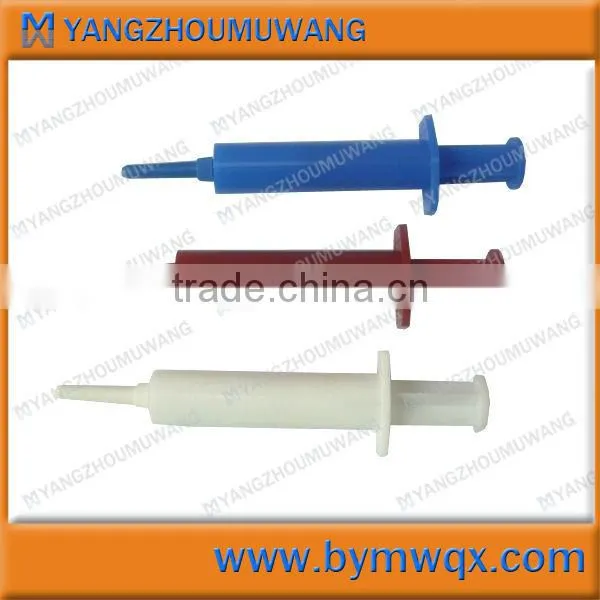 high quality 10ml veterinary medical plastic syringe