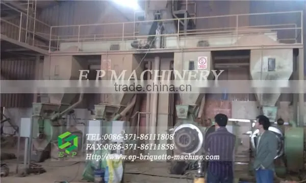 2t/h complete wood pellet manufacture plant