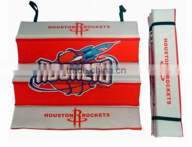 CMYK printed foldable stadium seat cushion