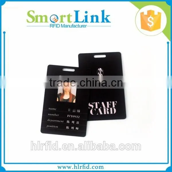 85.6*54mm plastic RFID hotel key card for access control