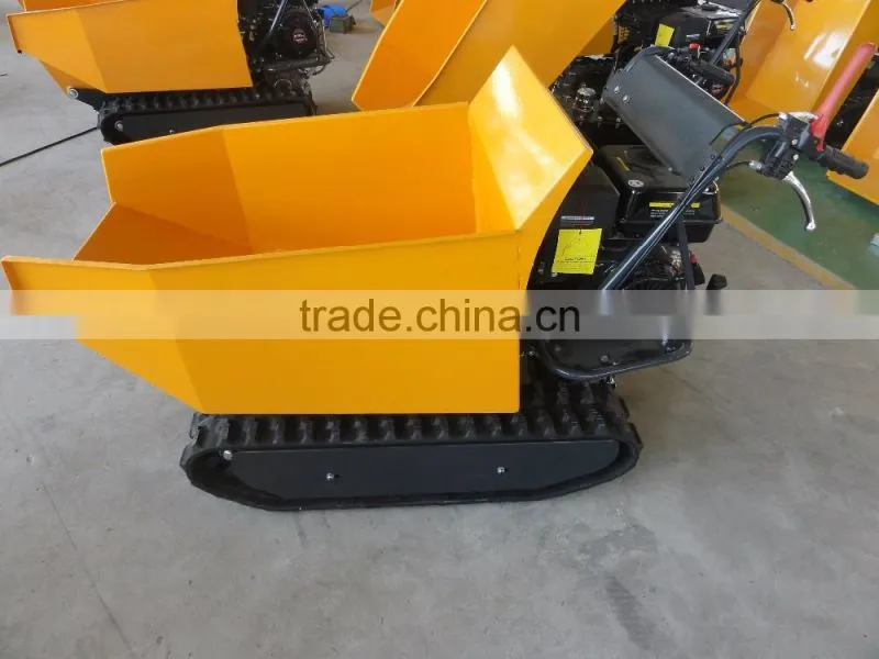 Europe hot selling 9.0 HP tracked mini dumper for underground mining